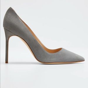 Manolo Blahnik BB 105mn Suede Pump